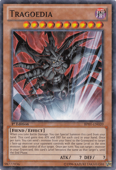 Tragoedia [BP01-EN020] Starfoil Rare - Josh's Cards