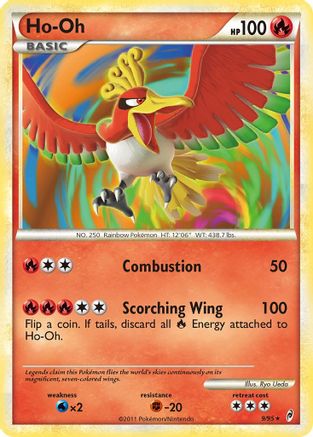 Ho-Oh 009/95 - Call of Legends Reverse Holofoil