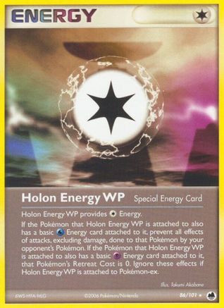 Holon Energy WP 086/101 - Dragon Frontiers Reverse Holofoil