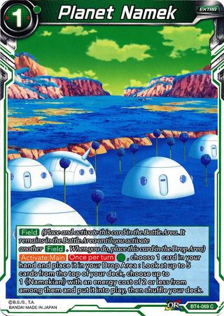 Planet Namek (BT4-069) [Colossal Warfare] Parallel Foil