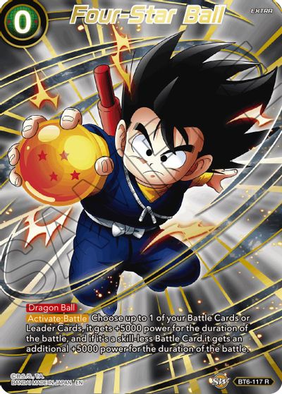 Four-Star Ball (Alternate Art) (BT6-117) [Special Anniversary Set 2021] Parallel Foil
