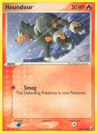 Houndour 060/115 - Unseen Forces - Reverse Holofoil