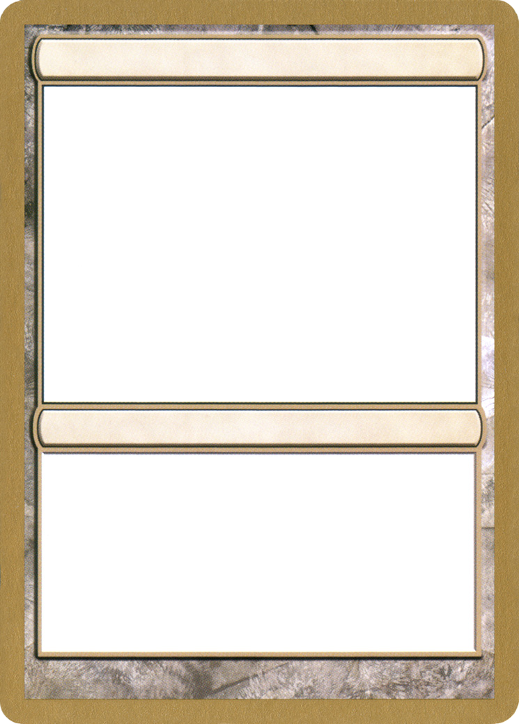 Blank Card (WCD-) - World Championship Decks 2004