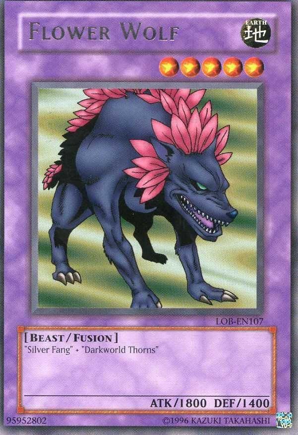 Flower Wolf [LOB-EN107] Rare - Josh's Cards