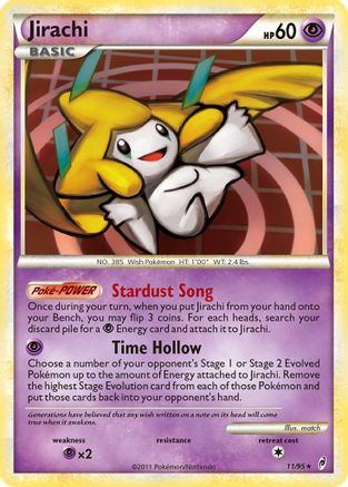 Jirachi 011/95 - Call of Legends Holofoil