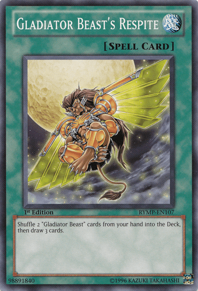 Gladiator Beast's Respite [RYMP-EN107] Common - Josh's Cards