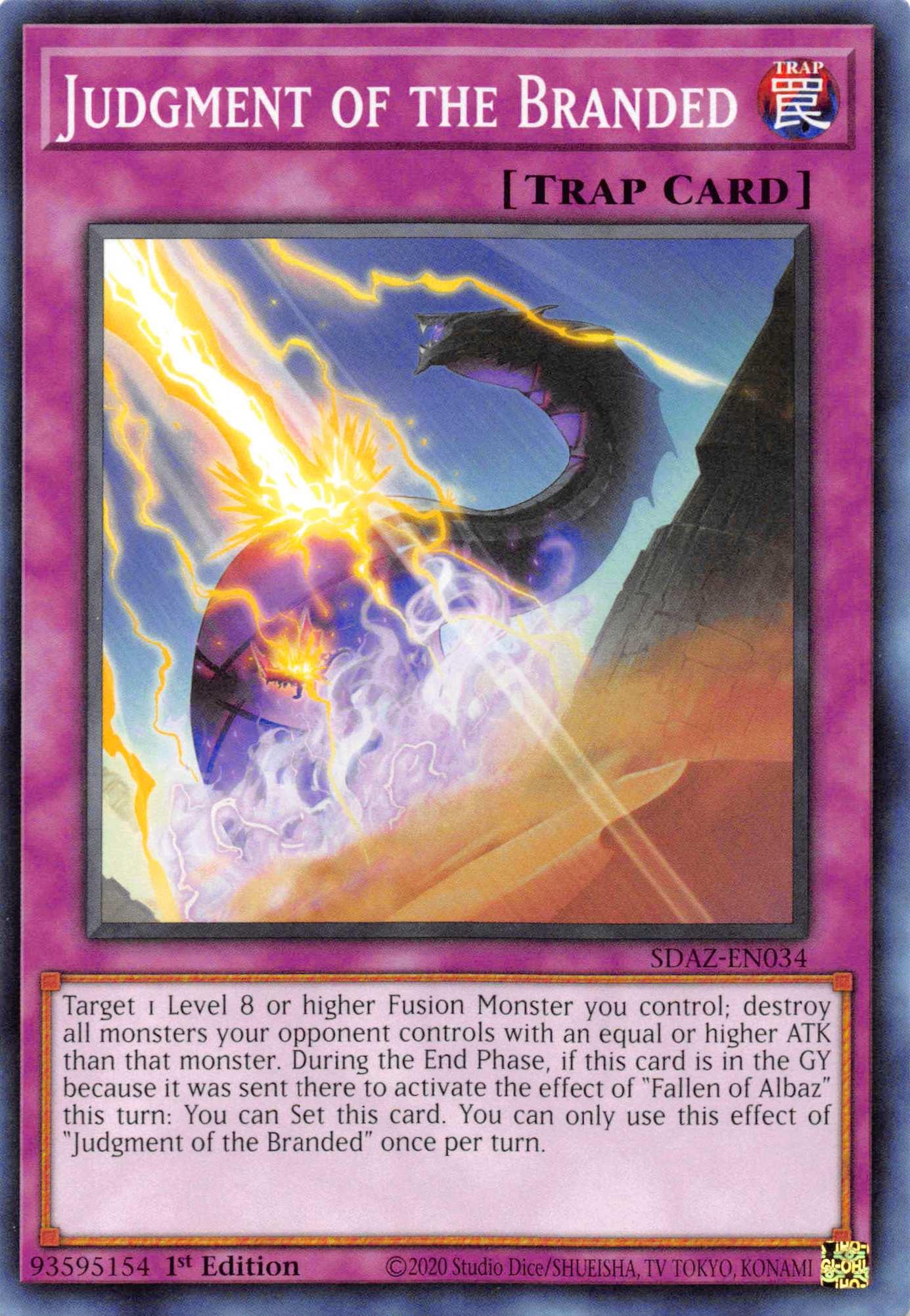 Judgment of the Branded [SDAZ-EN034] Common - Josh's Cards