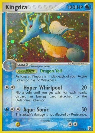 Kingdra 012 - Team Rocket Returns - Reverse Holofoil