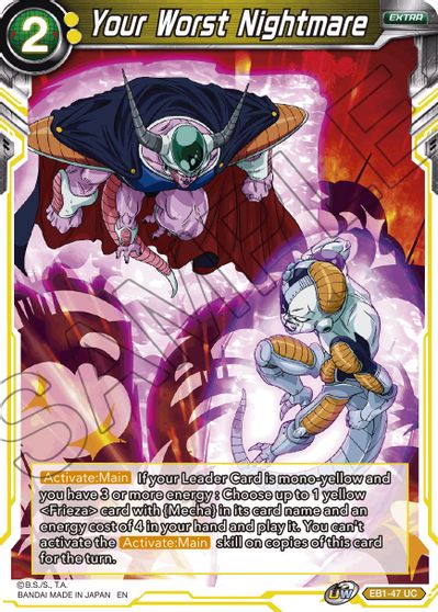 Your Worst Nightmare (EB1-047) [Battle Evolution Booster] Parallel Foil