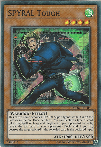 SPYRAL Tough [OP07-EN005] Super Rare - Josh's Cards