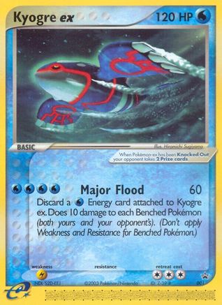 Kyogre ex (Nintendo Power Magazine) 001/40 - Nintendo Promos Holofoil