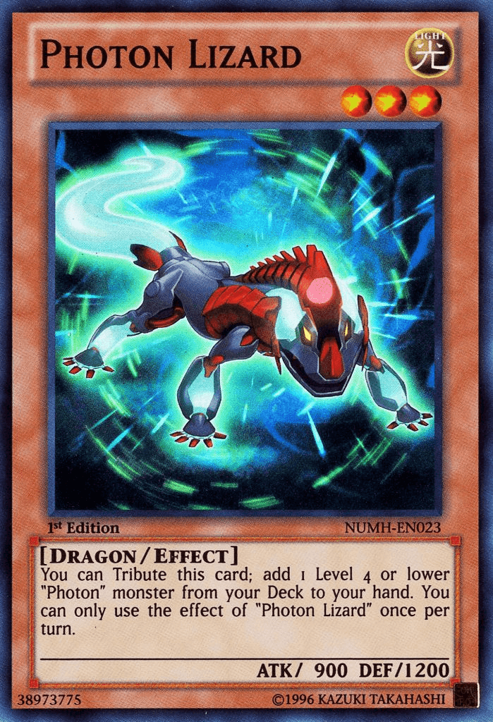 Photon Lizard [NUMH-EN023] Super Rare - Josh's Cards