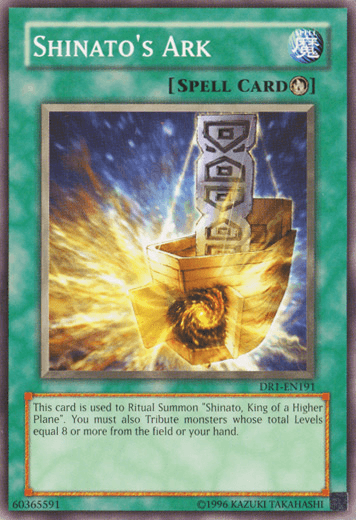 Shinato's Ark [DR1-EN191] Common - Josh's Cards