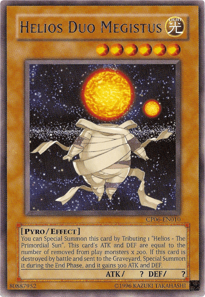 Helios Duo Megistus [CP06-EN010] Rare - Josh's Cards
