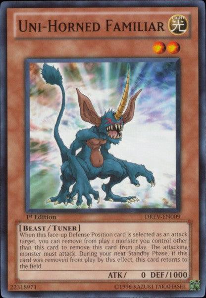 Uni-Horned Familiar [DREV-EN009] Common - Josh's Cards