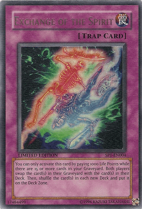 Exchange of the Spirit [SP1-EN004] Ultra Rare - Josh's Cards