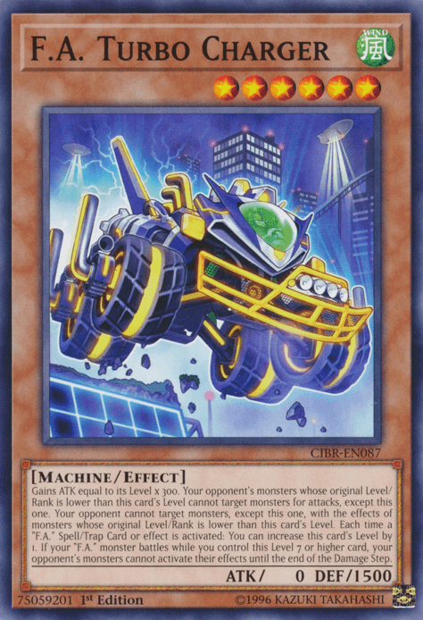 F.A. Turbo Charger [CIBR-EN087] Common - Josh's Cards