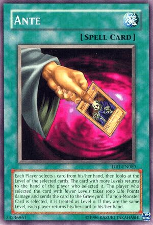 Ante [DR1-EN089] Common - Josh's Cards