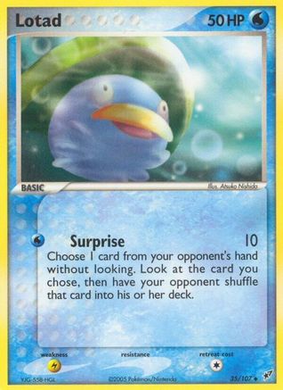 Lotad 035/107 - Deoxys