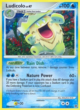Ludicolo 013/132 - Secret Wonders Holofoil