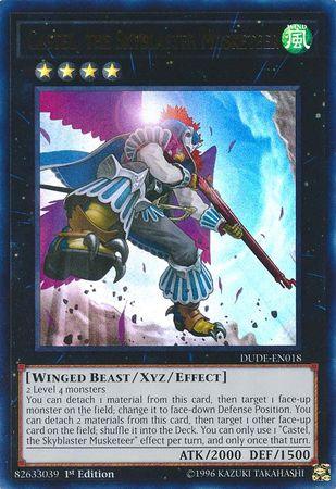 Castel, the Skyblaster Musketeer [DUDE-EN018] Ultra Rare - Josh's Cards