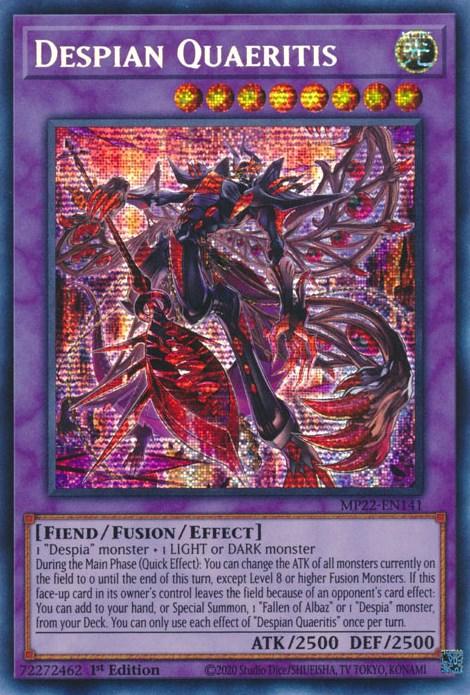 Despian Quaeritis [MP22-EN141] Prismatic Secret Rare - Josh's Cards