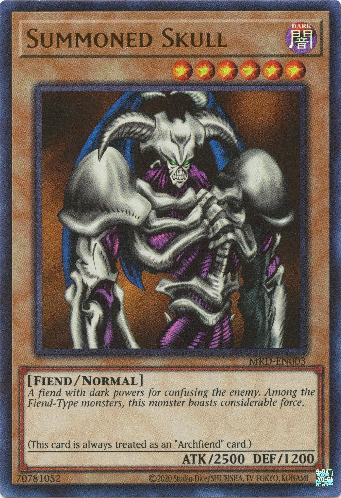 Summoned Skull (25th Anniversary) [MRD-EN003] Ultra Rare - Josh's Cards