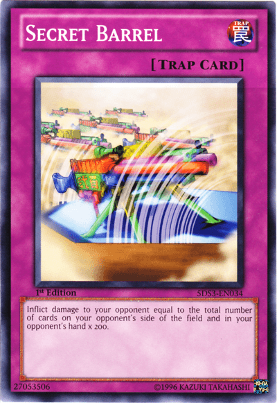 Secret Barrel [5DS3-EN034] Common - Josh's Cards