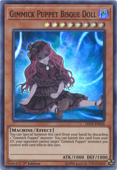 Gimmick Puppet Bisque Doll [LED5-EN036] Super Rare - Josh's Cards
