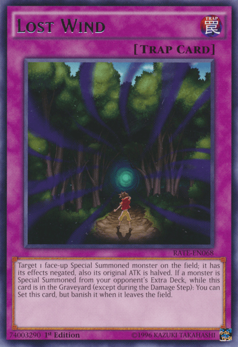 Lost Wind [RATE-EN068] Rare - Josh's Cards