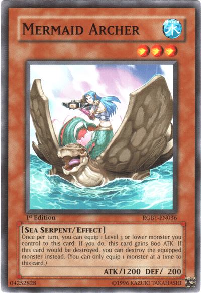 Mermaid Archer [RGBT-EN036] Common - Josh's Cards