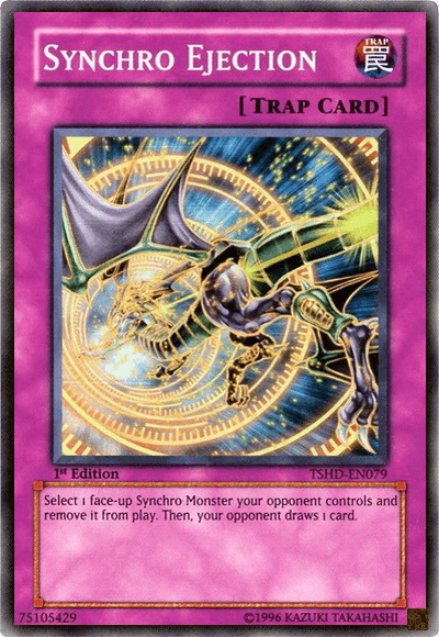 Synchro Ejection [TSHD-EN079] Super Rare - Josh's Cards