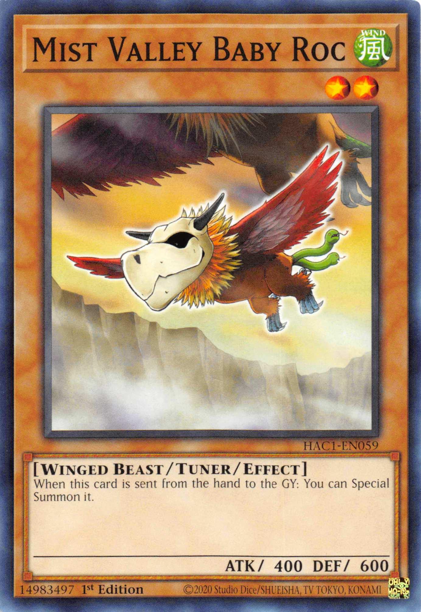 Mist Valley Baby Roc [HAC1-EN059] Common - Josh's Cards