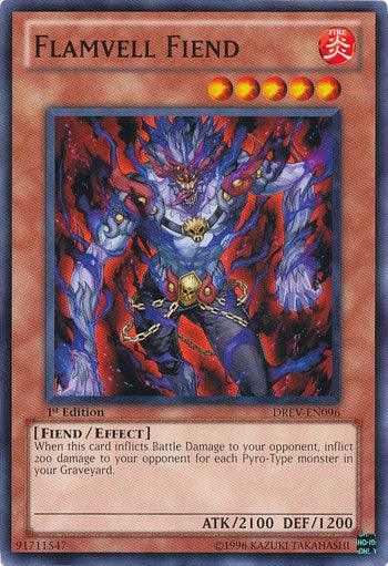 Flamvell Fiend [DREV-EN096] Common - Josh's Cards