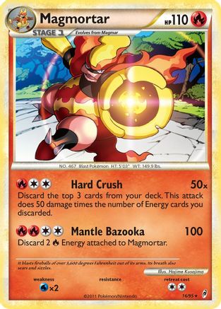 Magmortar 016/95 - Call of Legends Holofoil