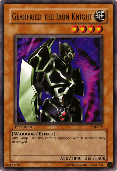 Gearfried the Iron Knight [SDJ-012] Common - Josh's Cards