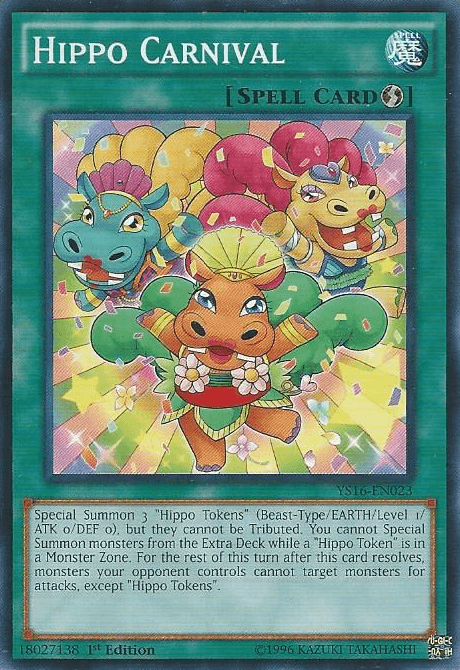 Hippo Carnival [YS16-EN023] Common - Josh's Cards