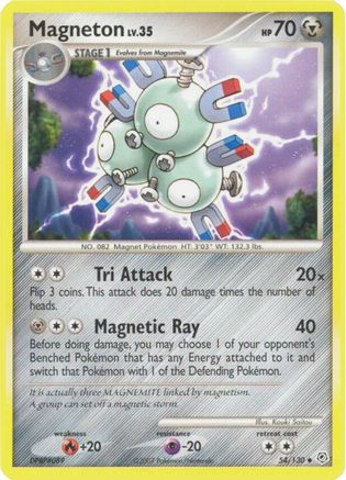 Magneton 054/130 - Diamond and Pearl Reverse Holofoil