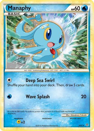 Manaphy 003/95 - Unleashed Reverse Holofoil