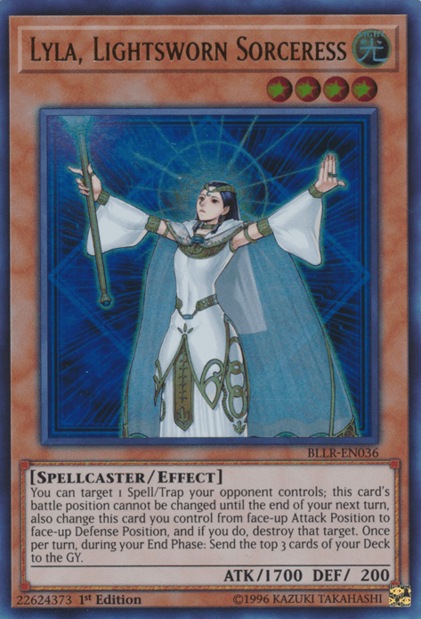 Lyla, Lightsworn Sorceress [BLLR-EN036] Ultra Rare - Josh's Cards