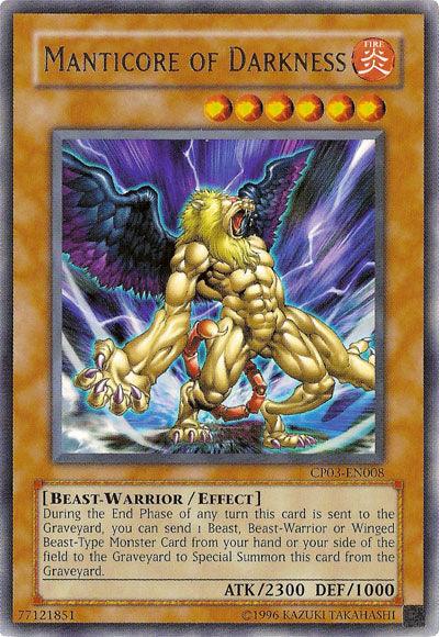 Manticore of Darkness [CP03-EN008] Rare - Josh's Cards