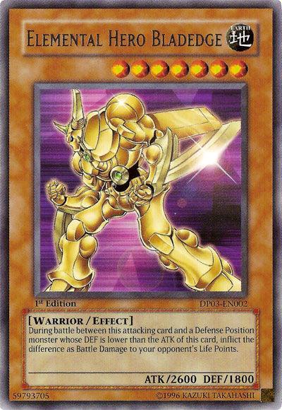 Elemental Hero Bladedge [DP03-EN002] Rare - Josh's Cards