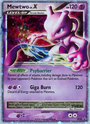 Mewtwo LV.X DP28/56 - Diamond and Pearl Promos Holofoil
