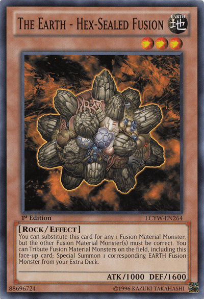 The Earth - Hex-Sealed Fusion [LCYW-EN264] Common - Josh's Cards