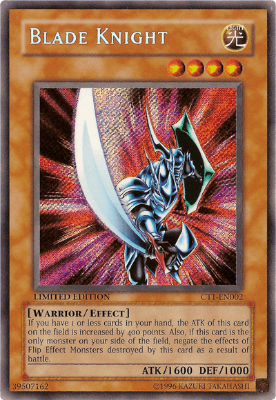 Blade Knight [CT1-EN002] Secret Rare - Josh's Cards