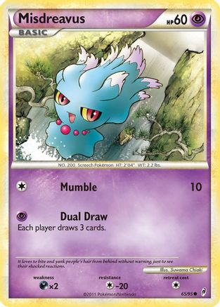 Misdreavus 065/95 - Call of Legends Reverse Holofoil