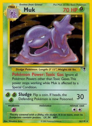 Muk 016/110 - Legendary Collection Reverse Holofoil