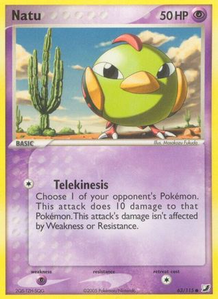 Natu 063 - Unseen Forces - Reverse Holofoil
