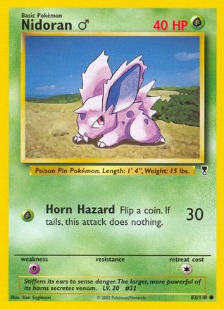 Nidoran M 083/110 - Legendary Collection Reverse Holofoil