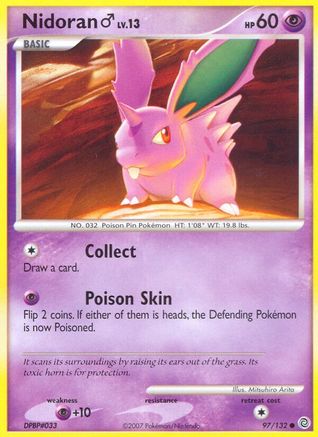 Nidoran M 097/132 - Secret Wonders Reverse Holofoil